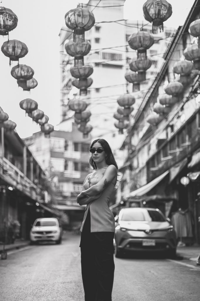 naomi clement chinatown black and white photo
