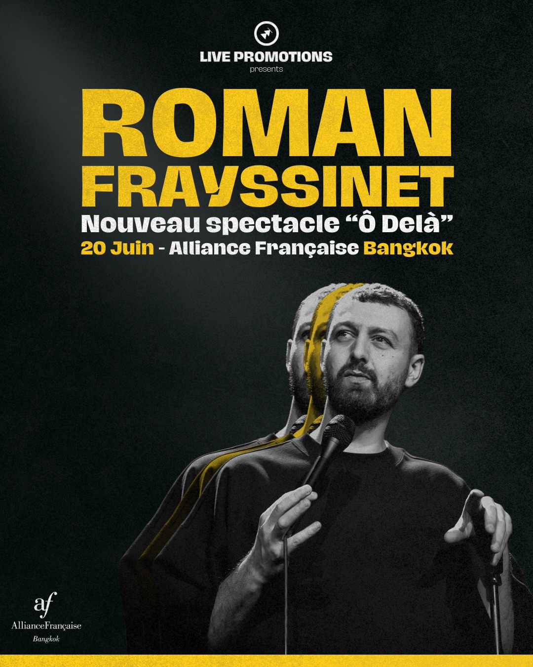 Roman Frayssinet poster Bangkok 2025